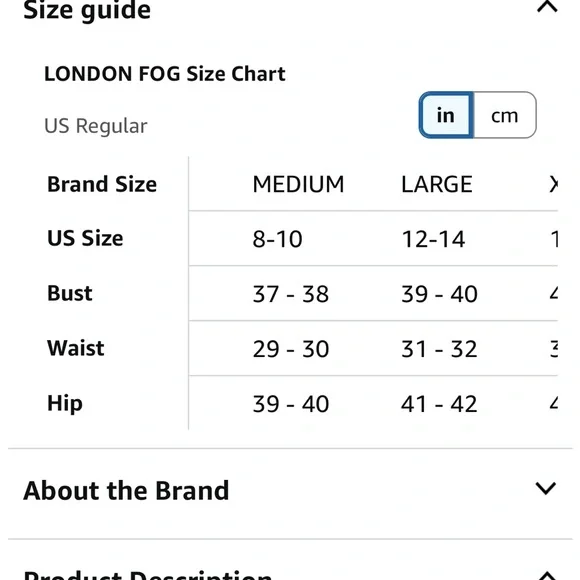 London Fog Gray Pea Coat - Picture 9 of 11